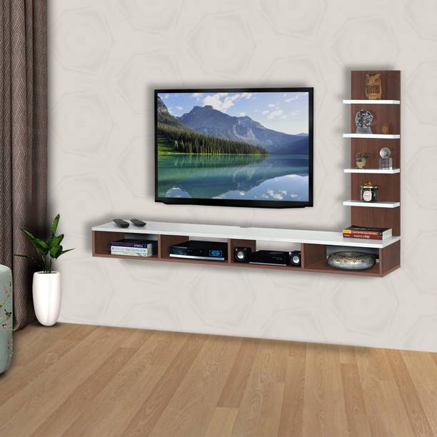 FurniGully Luke Engineered Wood TV Entertainment Unit