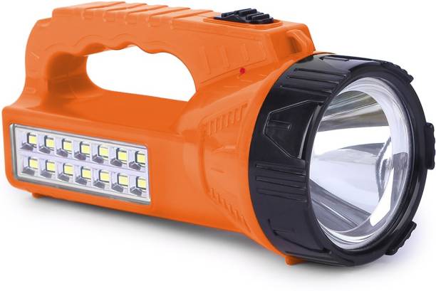 24 ENERGY Laser LED Torch with Hi-Bright LED Light Lantern Emergency Light