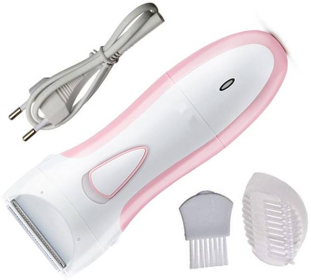 Kemy Professional man rechargeable hair trimmer cum cordless hair clipping machine for unisex adults Cordless Epilator