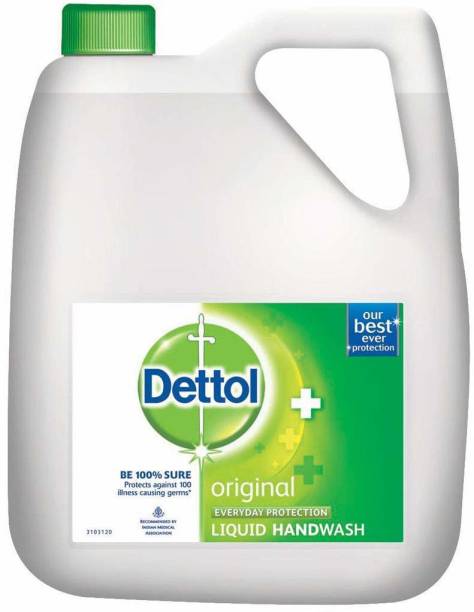 Dettol Liquid Handwash Soap 5-litre Hand Wash Can