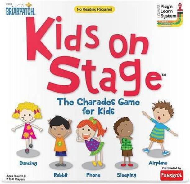 FUNSKOOL Kids On Stage Educational charade game for kids 2 - 6 players 3 & above