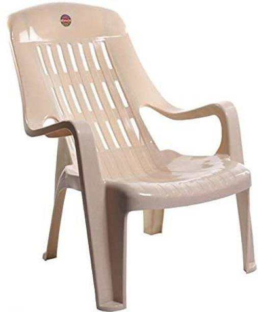 cello Comfortable: Curved seat edge, extra-large backrest and seat panels Plastic Outdoor Chair