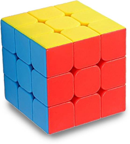 Miss & Chief High Speed Stickerless 3x3 Magic Cube Puzzle Game Toy