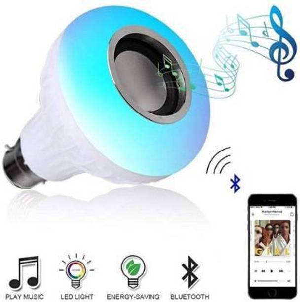 MINDRISERS Led Bulb with Bluetooth Speaker with Super bass Music Light Bulb + RGB Light Ball Bulb Colorful Lamp with Remote Control for Home,Bedroom Smart Bulb