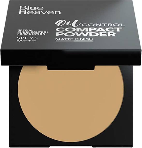 ब्लू हेवेन Oil control compact powder matte finish Honey medium 301 कॉम्पैक्ट