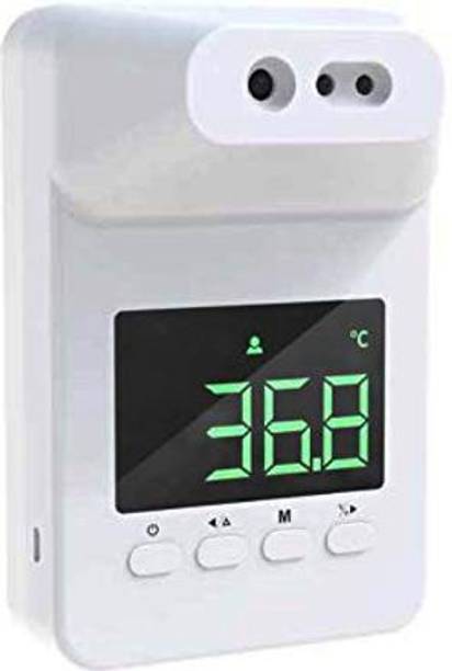 MCP Infrared_thermometer Non-Contact,Wall-Mounted Infrared Forehead K3 with LCD Display, Fever Alarm for Factories, Shops, Restaurants, School, Office Building Thermometer