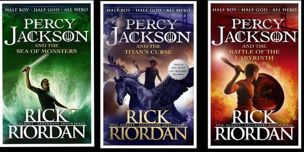 Rick Riordan - Percy Jackson: Books 2,3,4