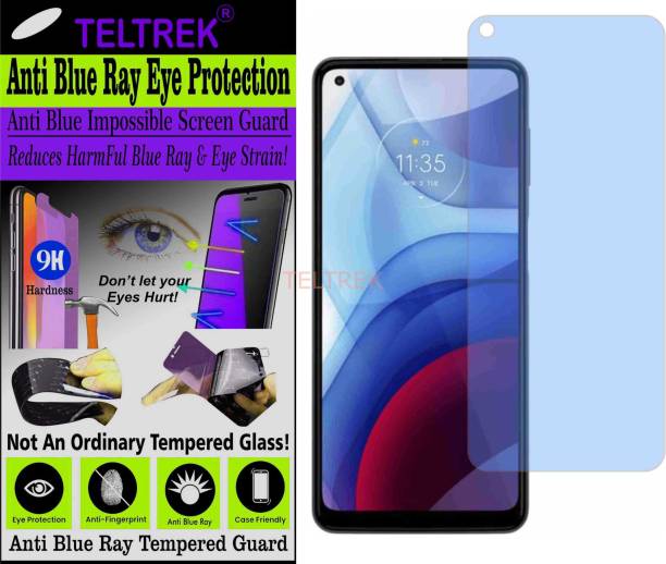 TELTREK Tempered Glass Guard for MOTOROLA MOTO G STYLUS (2021) (Impossible UV AntiBlue Light)