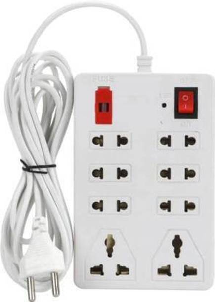 SOYEN SB Multi Plug Power Strip Extension Board Cord 2 Meter Long Wire 7  Socket Extension Boards