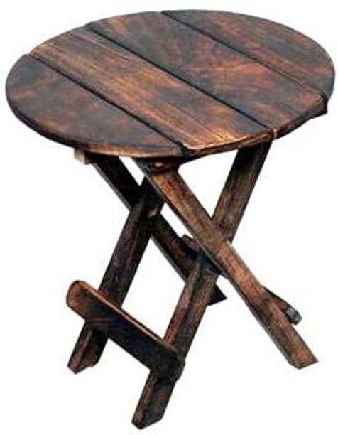 Famous Art Shopee Wooden Round Foldable Stool For Living Room ( Color : Brown ) Stool