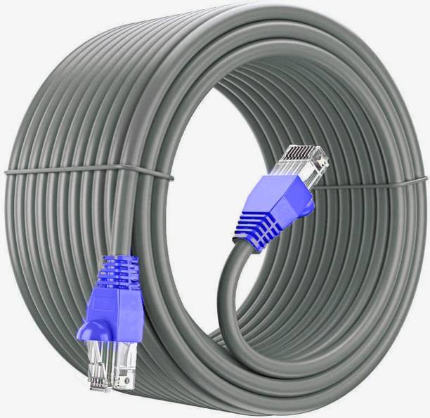 Sadow LAN Cable 50 m 50 Meter Outdoor Cat 6 High Speed Ethernet Cable Solid Internet Network Cable