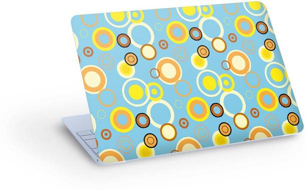 Yuckquee Colourful/Abstract Laptop Skin for printed on Vinyl, HD,Laminated, Scratchproof,Laptop Skin/Sticker/Vinyl for 14.1, 14.4, 15.1, 15.6 inches A-2 Vinyl Laptop Decal 15.6