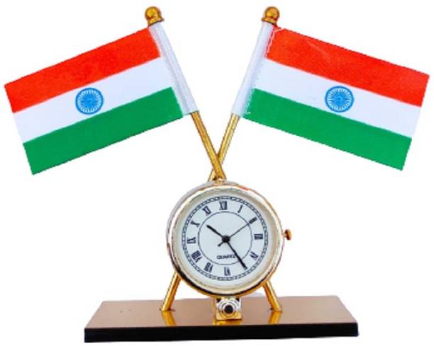 WOLCH Car Flag Watch Double Sided Wind Car Dashboard Flag