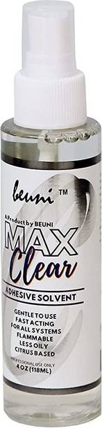 BEUNI Max Clear Tape Extension Remover (118Ml) Wig Remover for Lace Glue, Hair Extension Tape Remover, Tape in Extension Replacement Tape, Fast Effective Hair Patch Solvent Hair Gel