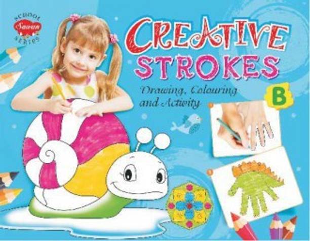 Creative Strokes Drawing Colouring & Activity
