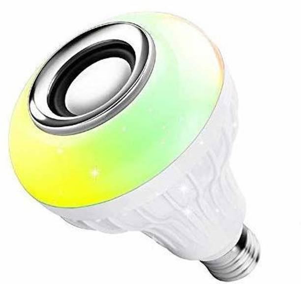 RENTOOR Wireless Portable RGB Light Color Changing Bluetooth Bulb Speaker 12 W Bluetooth 5 W Bluetooth Home Audio Speaker