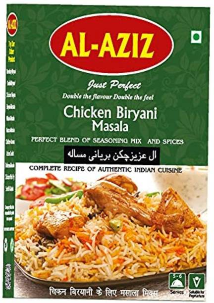 Al Aziz Chicken Biryani Masala Mixed Spices| Perfect Blend Of Seasoning Mix And Spices|Complete Recipe Of Authentic Indian Cusine