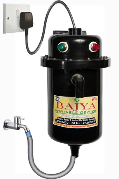 Bajya Water Geyser (portable geyser )1 L Instant 1 L Instant Water Geyser