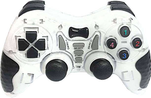 Clubics N1-W320 6 in 1 Wireless 2.4GHz Motion Gaming Controller for PC Games (White) Limited Edition