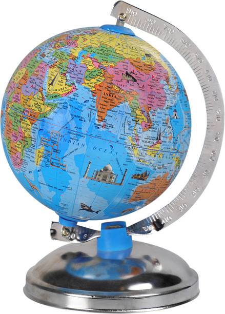 MITTAL GLOBE_505_E Educational Political Globe For Kids Globe for Students Table Top Political World Globe