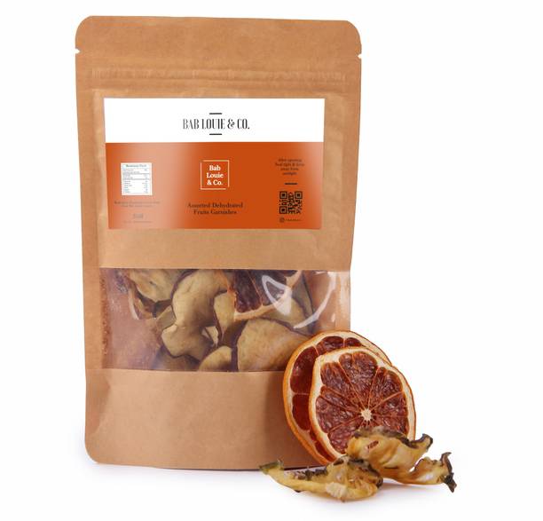 BAB LOUIE & CO. Dried Oranges & Bloody Oranges Fruits Garnishes Air-Dried |Gluten Free| Vegan| Fruit Slices for Drinks| Perfect Detox| Infused Water|Mixed Dried Fruits 100% Natural Assorted Fruit