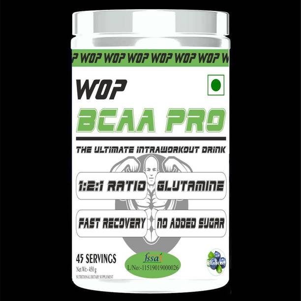 WOP BCAA PRO 45 Serving Blueberry BCAA