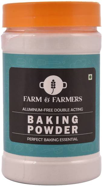 Farm & Farmers Aluminum-Free Double Acting Baking Powder-200 GM Baking Powder