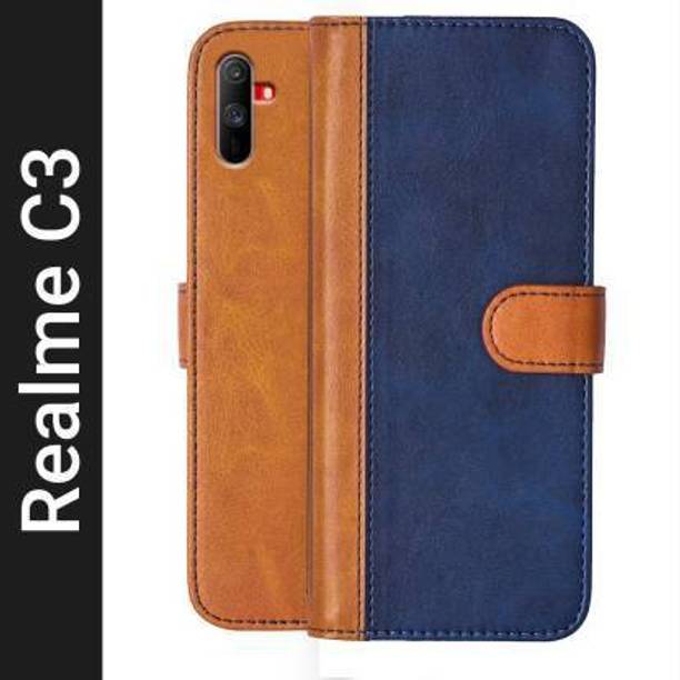 Flospy Flip Cover for Realme C3
