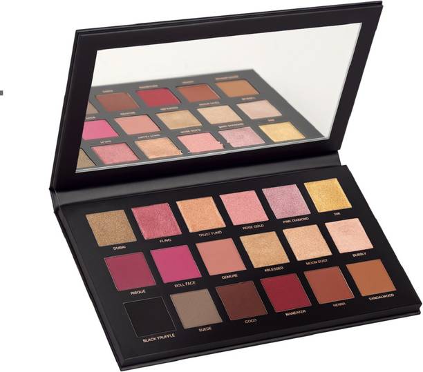 MY TYA Color Icon 18 Colors Rose Gold Remastered Beauty EyeShadow Palette Eye Shadow 18 g