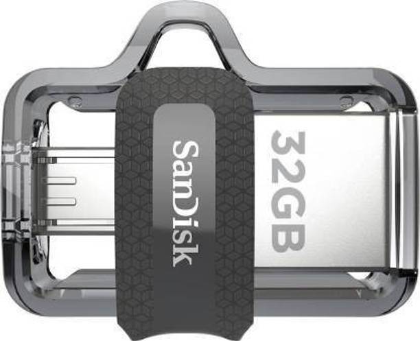 SanDisk 32GB 32 GB Pen Drive Compatible with Desktop Computer, Laptop, Mobile, Tablet USB 3.0 Plastic Case