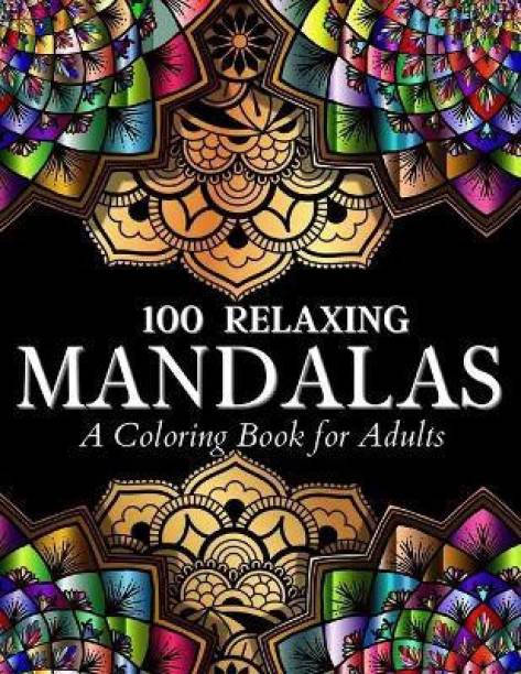 100 Relaxing Mandalas Designs Coloring Book