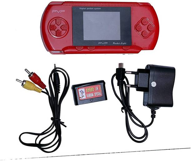 AOKO Latest PVP Gaming Console with Super Mario, Contra and Many More (Red) Limited Edition