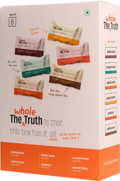 The Whole Truth All-in-One | Pack of 6 Nutrition Bars