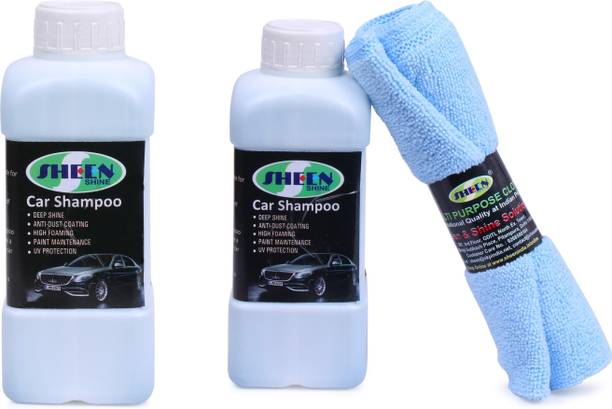 Sheen Vehicle washing Shampoo (1000 ml) Car Washing Liquid