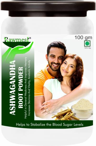 Rawmest Ashwagandha Root Powder (Withania Somnifera) 100 gm