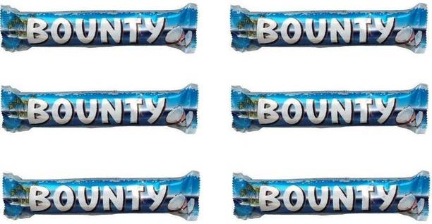 BOUNTY Chocolate 57g Pack of 6 Bars