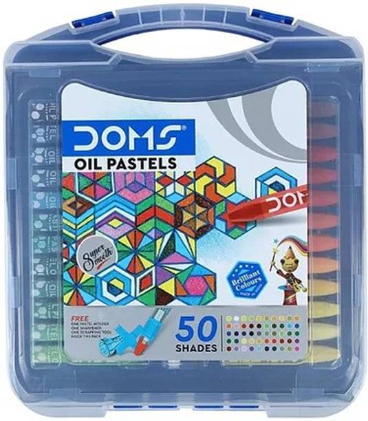 DOMS Hexagonal Oil Pastels 5 Shades0