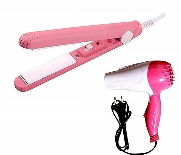 MARCRAZY Professional Folding 1290-B Hair Dryer With mini hair straightener M-HAIR_COMBO Hair Straightener