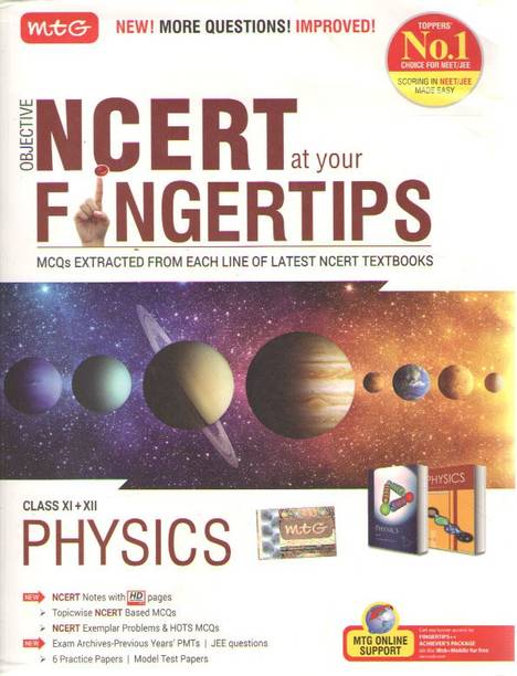 Objective Ncert At Your Fingertips Physics Class Xi & Xii