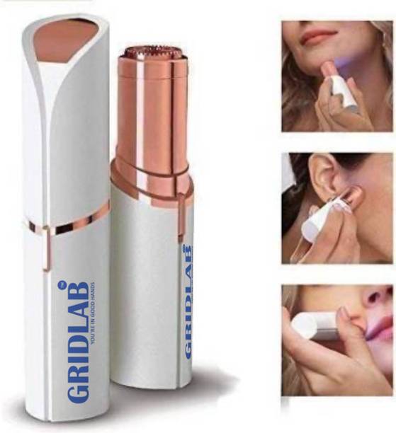 Gridlab Trimmer Facial Hair Remover Shaver for Mouth Chin Cheeks (Pack of 1) Runtime: 60 min Trimmer for Women Trimmer 60 min  Runtime 0 Length Settings