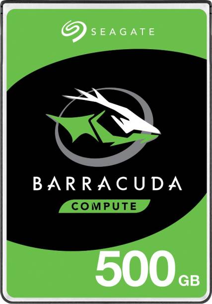 Seagate Barracuda with 2.5 inch SATA 6 Gb/s 5400 RPM 128 MB Cache for PC Laptop 500 GB Laptop Internal Hard Disk Drive (HDD) (ST500LM030)