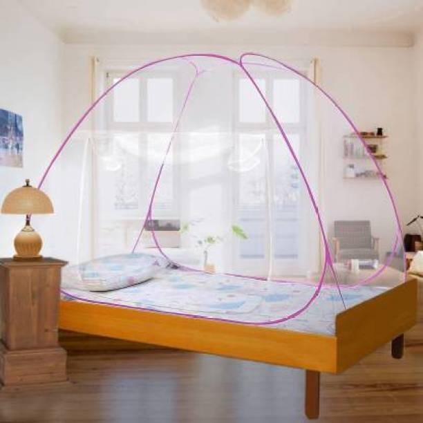 Kolar Polyester Adults Washable Single Bed Mosquito Net