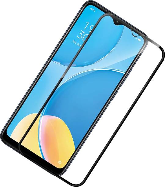 HUPSHY Edge To Edge Tempered Glass for OPPO A15s