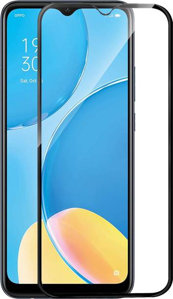 HUPSHY Edge To Edge Tempered Glass for OPPO A15s