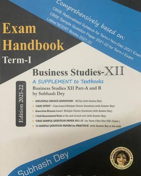 EXAM HANDBOOK TERM-1 BUSINESS STUDIES XII 2021-22