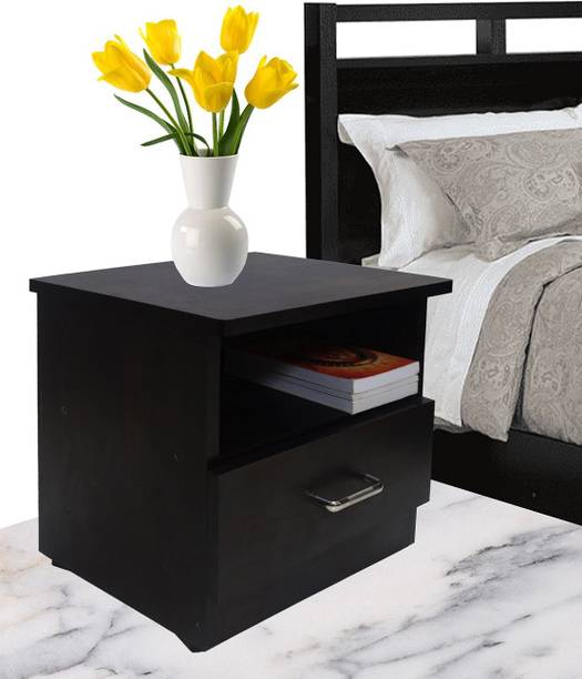RSPOL Engineered Wood Bedside Table
