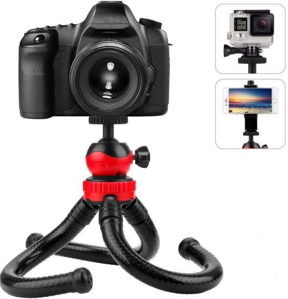 ATSolutions Gorilla Tripod/Mini (13 Inch) Tripod for Mobile Phone with Phone Mount | Flexible Gorilla Stand for DSLR &amp; Action Cameras 3 Axis Gimbal for Camera, Mobile