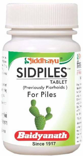 Baidyanath Sidpiles, Piles Tablet, Ayurvedic Piles Medicine, 50 Tab