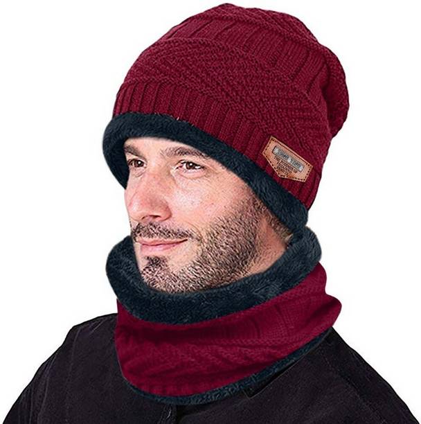 Dressify Solid Beanie Cap