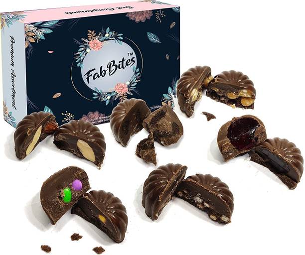 FabBites Handmade Chocolate for Gift (250 Gm) Truffles